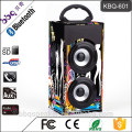 KBQ-601 mini sistema de altavoces multifuncional portátil digital con batería incorporada / USB / TF / FM